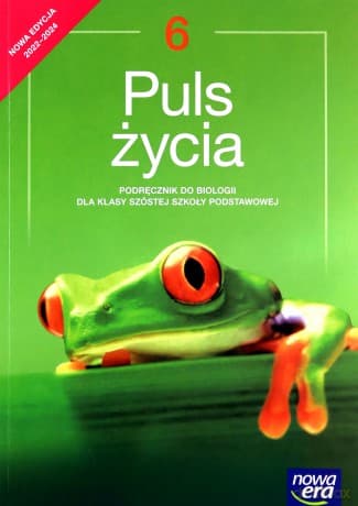 Biologia Puls życia podręcznik dla klasy 6 szkoły podstawowej EDYCJA 2022-2024 64712 - Joanna Stawarz