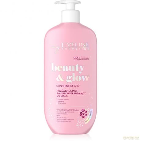 Eveline Beauty & Glow Rozświetlający Balsam wygładzający do ciała 350 ml