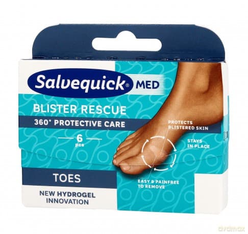 Salvequick Med Blister Rescue Plastry na palce 360 Protective Care 1op.-6 szt
