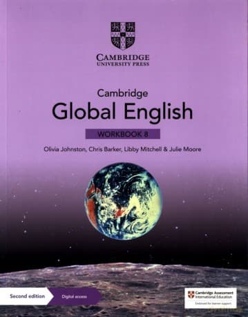 Cambridge Global English 8 Workbook with Digital Access - Olivia Johnston, Chris Barker