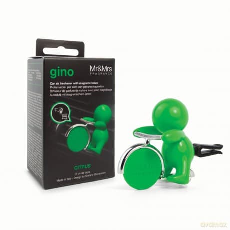 Mr&Mrs Fragrance Gino Citrus - smell the car with a token unisex