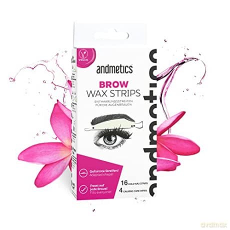 Andmetics (Brow Wax Strips For Women)