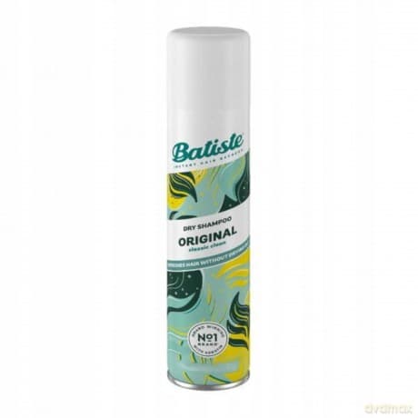 Batiste Dry hair shampoo with a delicate fresh scent (Dry Shampoo Original With A Clean & Classic Fragrance) - Volume: 350 ml