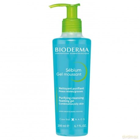 Bioderma Purifying And Foaming Gel Foaming Cleansing Gel For Combination To Oily Skin - Volume: 200 ml