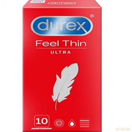 Durex Kondomy Feel Ultra Thin - Variant: 10 pcs
