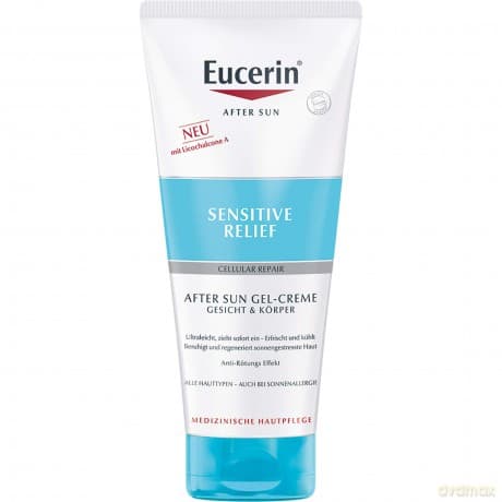 Eucerin Sensitiv e Relief regenerating gel cream after sun (Gel-Cream Face and Body ) 200 ml
