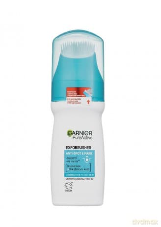 Garnier PureActive cleansing gel with a brush ExfoBrusher 150 ml