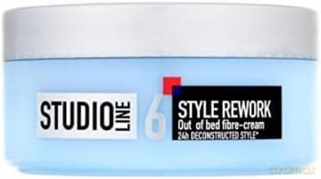 L´Oréal Paris Fibrous modeling cream Hair Studio Line (Style Rework Out Of Bed Fibre Cream) 150 ml