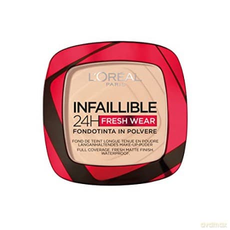 L´Oréal Paris Make-up in Infaillible 24H Fresh Wear (Foundation in a Powder) 9 g - Shade: 20 Ivory