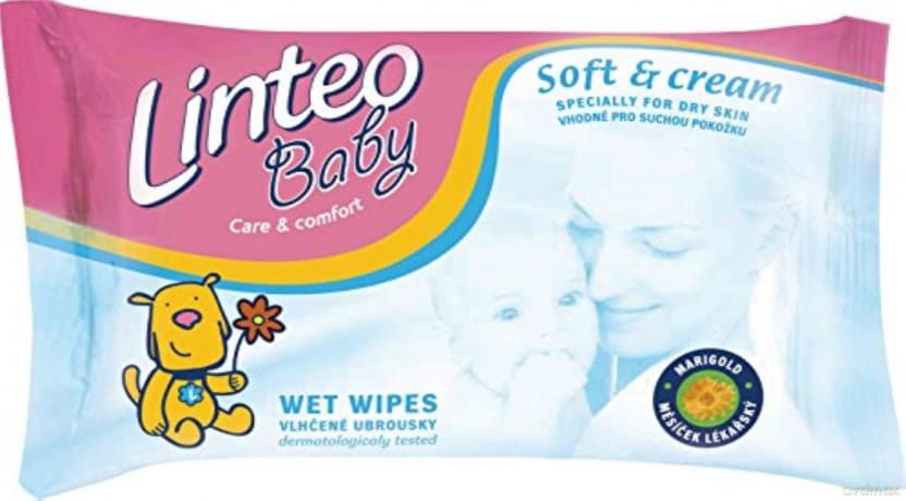 Linteo Wet wipes Linteo Baby with marigold - Variant: 24 pcs