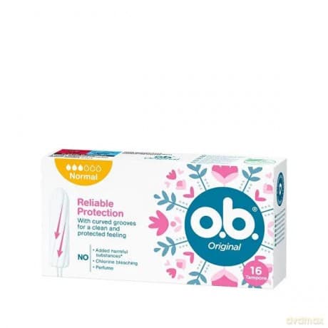 o.b. Original tampons Normal - Variant: 16 pcs
