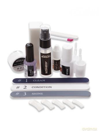 Rio-Beauty Acrylic nail set (Quick Dip Acrylics)