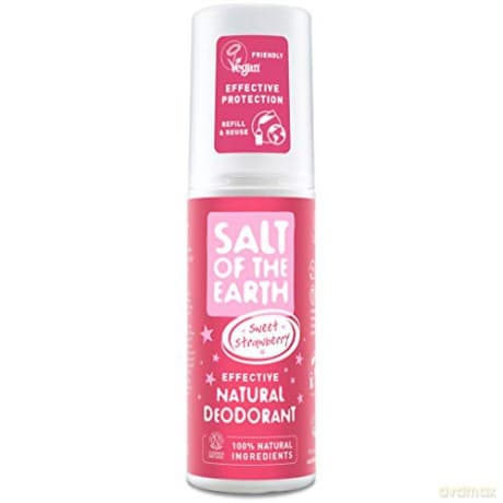 Salt Of The Earth Natural Deodorant Spray Rock Chick Sweet Strawberry ( Natura l Deodorant) 100 ml