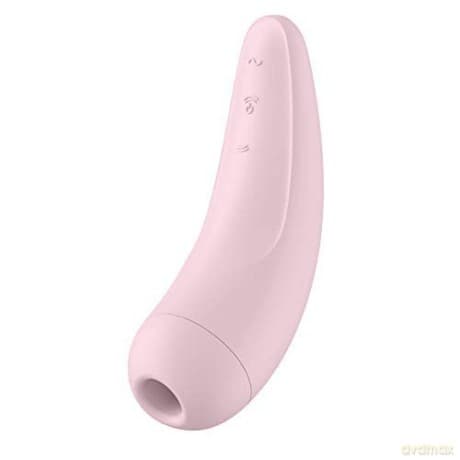 Satisfyer Curvy 2+ Pink clitoral stimulator vibrator