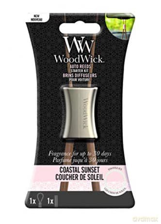 WoodWick Coastal Sunset (Auto Reeds Starter Kit) Sticks (Auto Reeds Starter Kit)