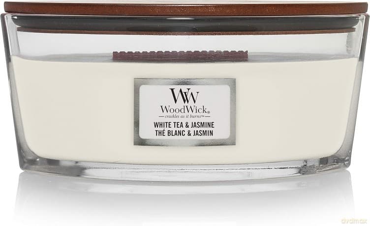 WoodWick Scented Candle Boat White Tea & Jasmine 453 g