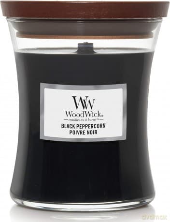 WoodWick Scented candle vase medium Black Peppercorn 275 g