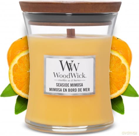 WoodWick Scented candle vase Seaside Mimosa 275 g