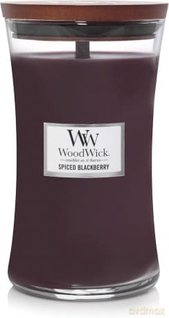 WoodWick Scented candle vase Spiced Blackberry 609.5 g