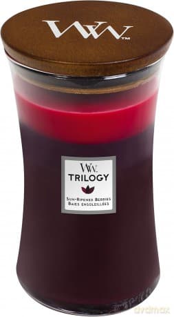WoodWick Scented candle vase Trilogy Sun-Ripened Berries 609.5 g