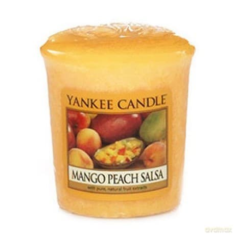 Yankee Candle Fragrant Votive Candle Mango Peach Salsa 49 g