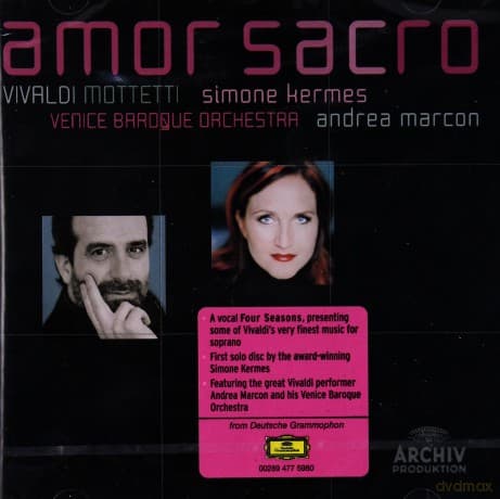Andrea Marcon/Venice Baroque Orchestra: Amor Sacro Vivaldi:Mottetti