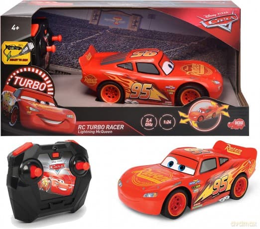 Auto na radio ZygzakQueen Turbo Racer 17 cm Auta3 Cars Dickie