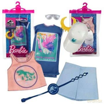 Barbie Ubranka Kompletna stylizacja GWF05 mix