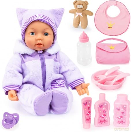 Bayer Lalka bobas Piccolina Magic Eyes 46 cm 94694AA
