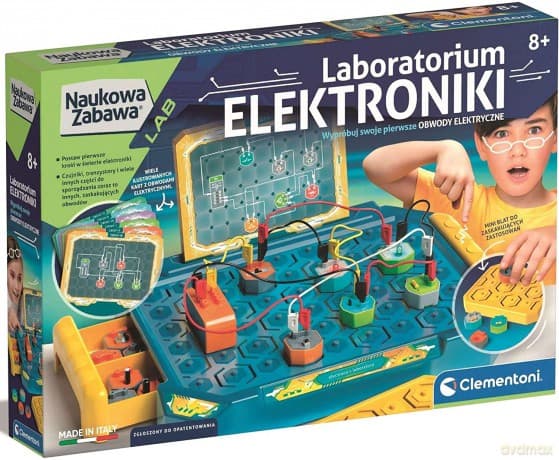 Clementoni Naukowa zabawa. Laboratorium elektroniki 50727