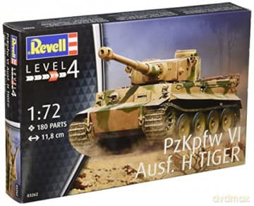Czołg 1:72 03262 PzKpfw VI Ausf. H TIGER Revell
