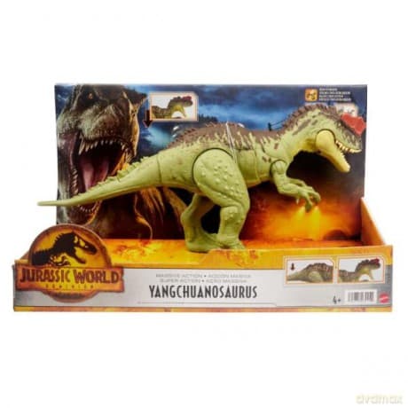 Jurassic World Dinozaur Potężny atak Jangczuanozaur dinozaur HGX49 HDX47