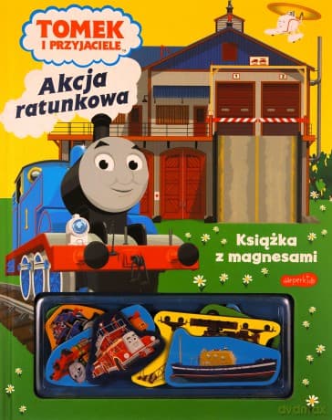 Książka z magnesami. Tomek i przyjaciele. Akcja ratunkowa