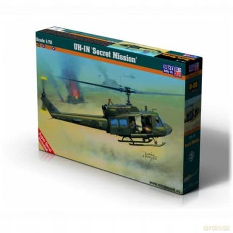 Model helikoptera do sklejania UH-1 N Secret Mission 1:72 D-55