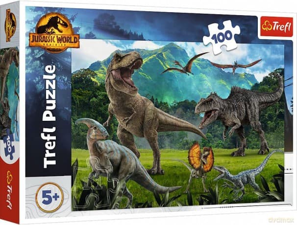 Puzzle 100 el. Park Jurajski. Jurrasic World 16441