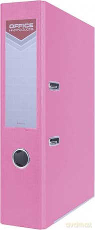 Segregator OFFICER z szyną PP A4 7,5 cm różowy Office Products