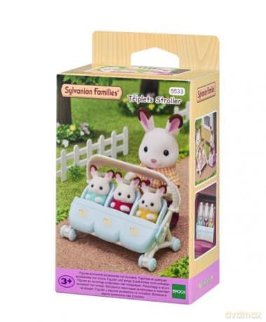 SYLVANIAN Spacerówka dla trojaczków 5533