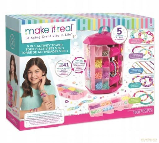 Make it Real Zestaw 5w1 Pojemnik na Koraliki