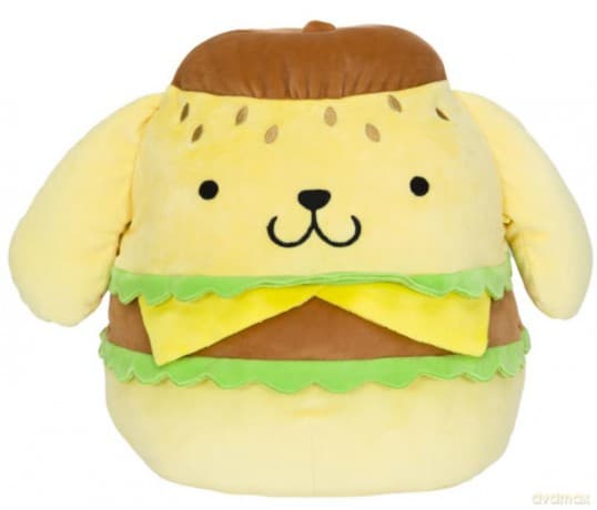 8" Pompompurin Burger Squishmallow