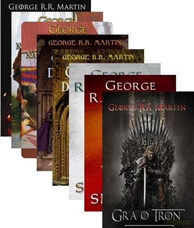 Pieśń Lodu i Ognia 8 tomów - George R.R. Martin