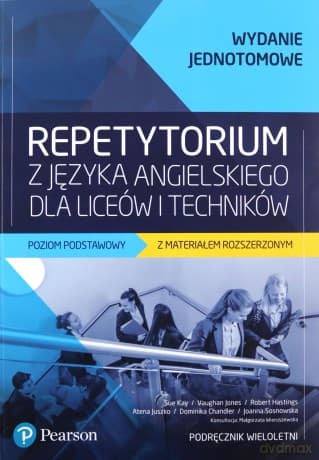 Repetytorium z języka angielskiego dla liceów i techników. Poziom podstawowy z materiałem rozszerzonym + ebook