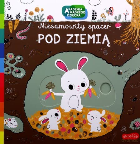 Pod ziemią. Akademia mądrego dziecka. Niesamowity spacer - Nathalie Choux