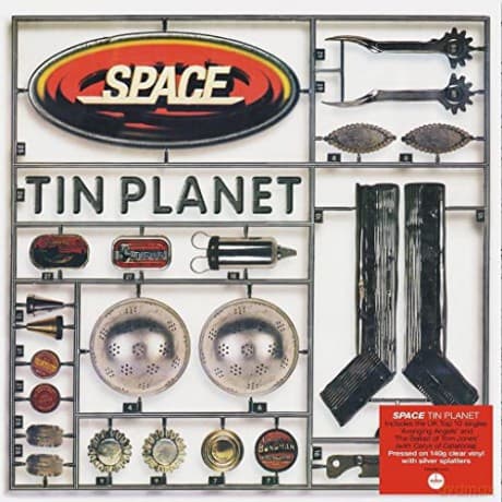 Space: Tin Planet (Clear/Silver Splatter)