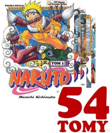 Naruto (Tom 1-54) Pakiet - Masashi Kishimoto