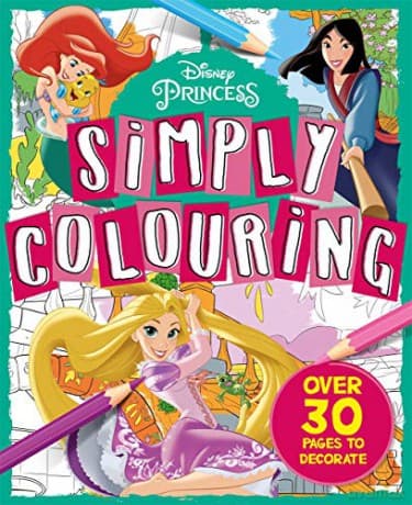 Disney Princess: Simply Colouring - Igloo Books