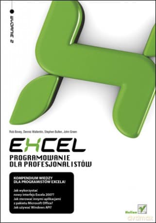 Excel. Programowanie dla profesjonalistów. Wydanie II