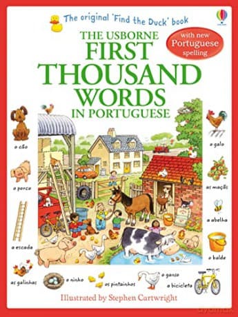 First Thousand Words in Portuguese (Usborne First Thousand Words) - Heather Amery