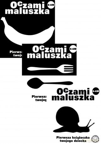 Oczami maluszka: Banan, Sztućce, Ślimak Pakiet