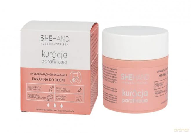 SheHand Zmiękczająca parafina do dłoni 80g - Kuracja Parafinowa Wygładzająco
