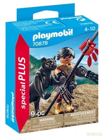 Wojownik z panterą 70878